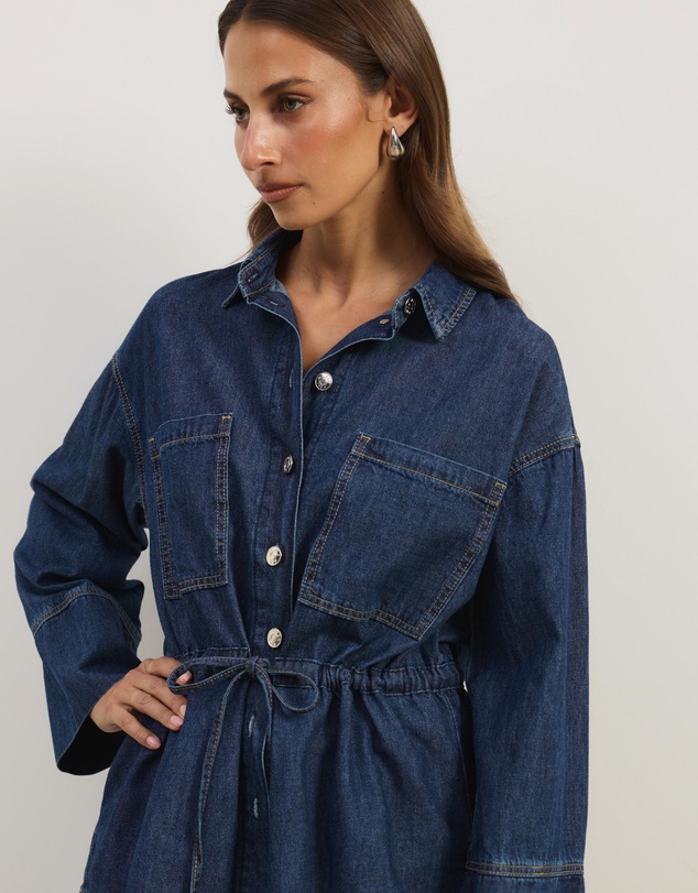 Atmos&Here - Alma Denim Chambray Shirt