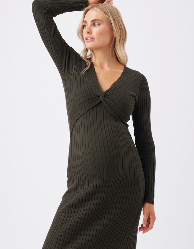Ripe Maternity - Remi Knit Nursing Dress
