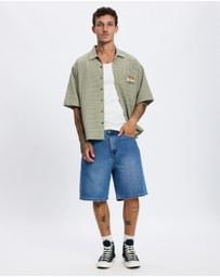Worship - On Leave Box Fit Cropped SS Shirt