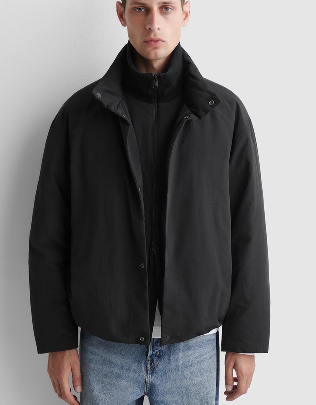 COS - Padded Funnel-Neck Down Jacket