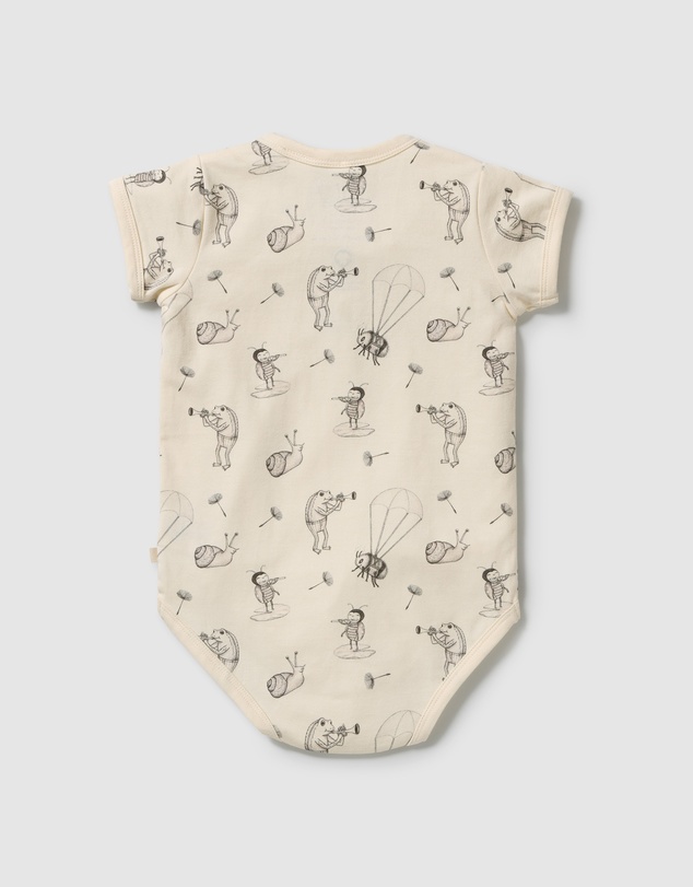 Wilson & Frenchy - Organic Henley Bodysuit - Babies
