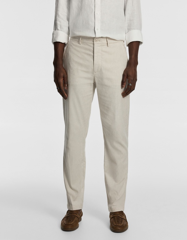 yd. - Huxley Relaxed Linen Blend Chino