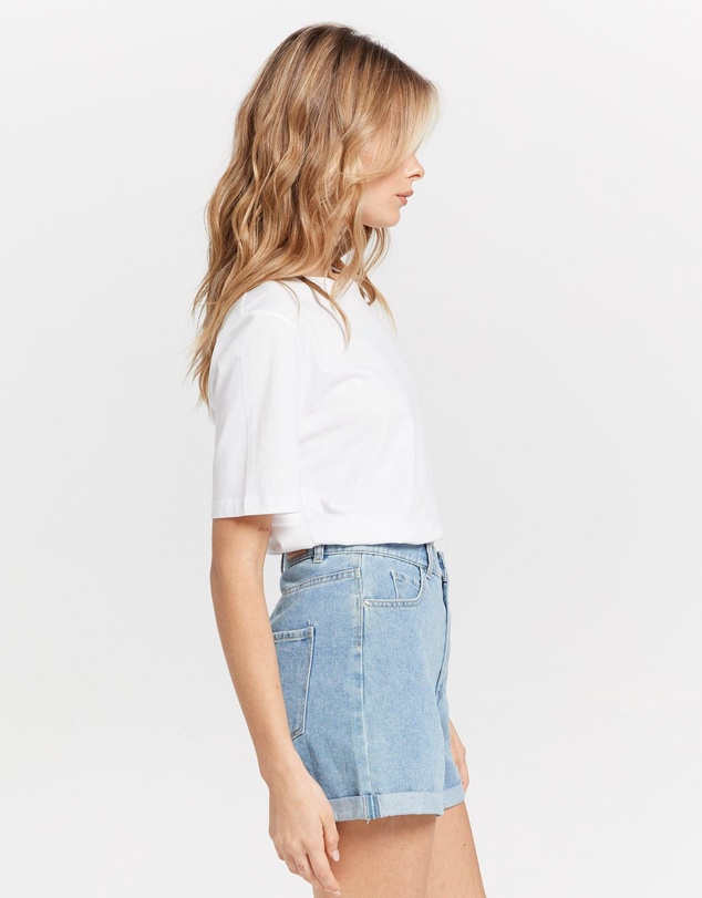 ONLY - Vega High Waisted Denim Shorts