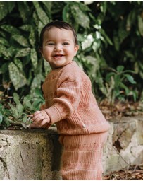 Kynd Baby - Knit Jumper in Pink Heart
