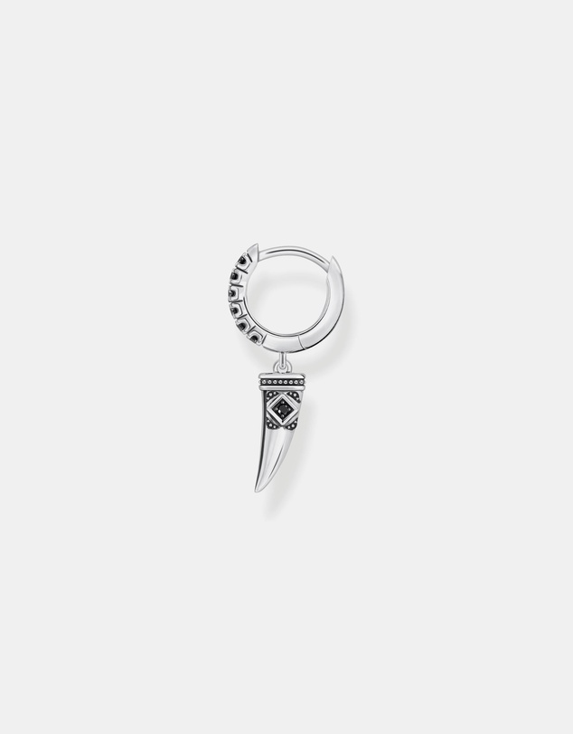 THOMAS SABO - Single Hoop Earring with Wolf's Tooth