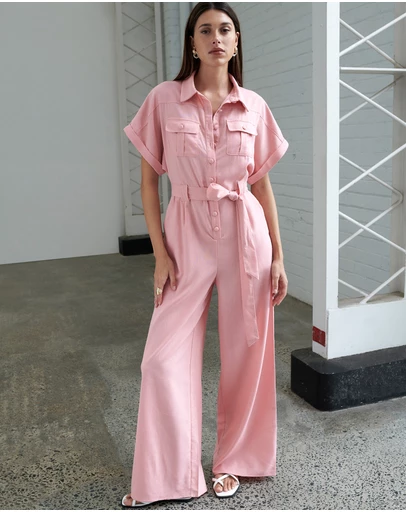 BWLDR - Ara Linen Jumpsuit