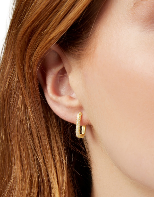 Pastiche - Avery Hoops - White