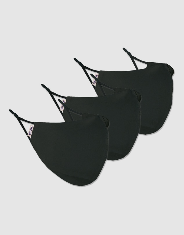 Shhh Silk - 3 Pack Silk Face Covering Mask