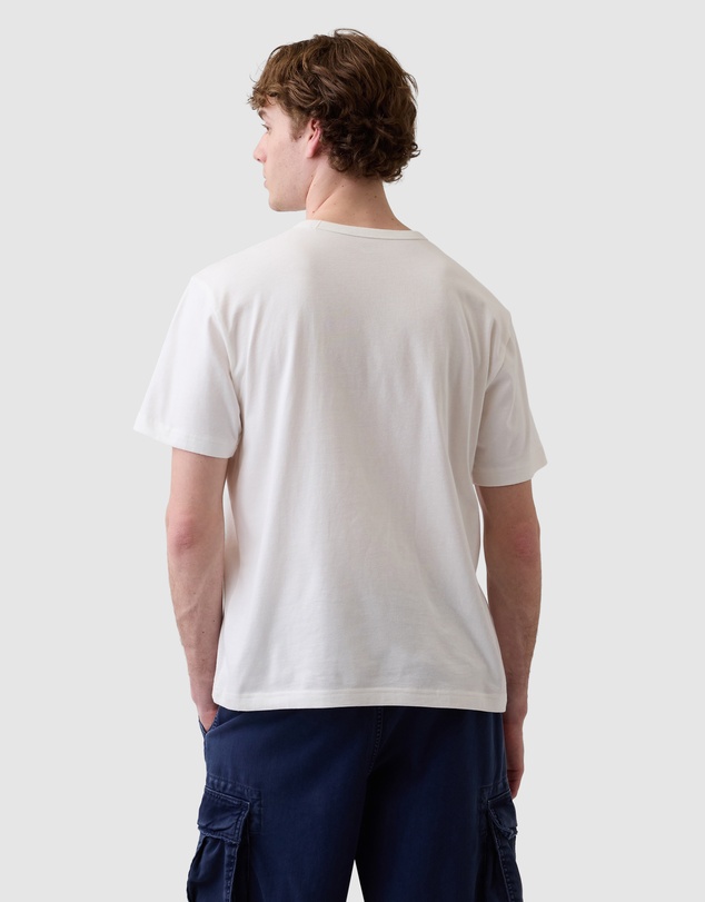 GAP - Relaxed Branan Bear Logo Short Sleeve T-Shirt