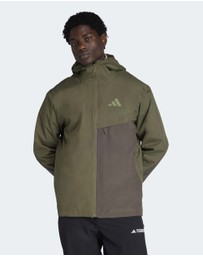 adidas Performance - TERREX MULTI 2 LAYER CLIMAPROOF RAIN JACKET Mens