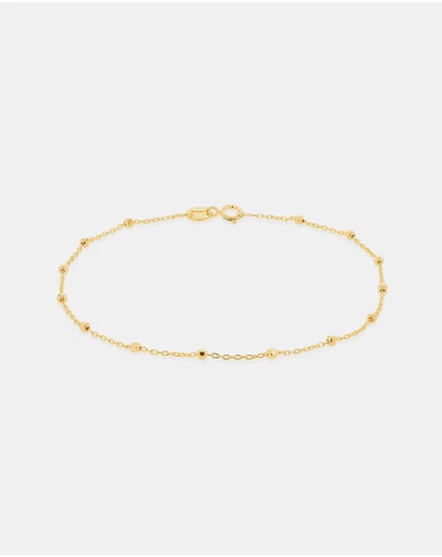 Zoe Olivia - 9K Gold Linea Intermittent Ball Bracelet