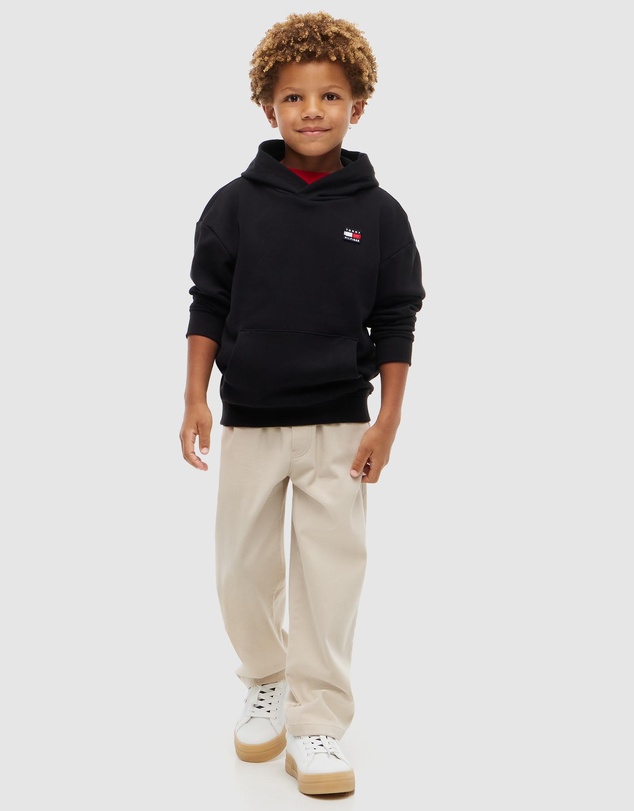 Tommy Hilfiger - Kids Unisex 3-7 Flag Logo Hoodie - Kids