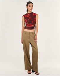 Staple the Label - Vivi Mesh Top
