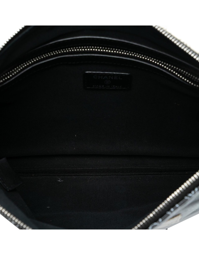 Pre-Loved by Azura Reborn - Pre-Loved Coated Canvas Camellia Logo Wristlet Clutch