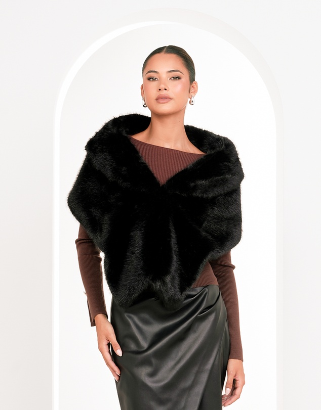 Pilgrim - Blakely Faux Fur Stole