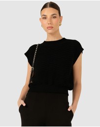 SACHA DRAKE - Bubble Knit Top
