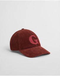 Gant - G Embroidered Corduroy Cap