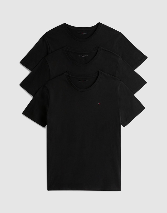 Tommy Hilfiger - 3-Pack Signature Jersey Lounge T-Shirt