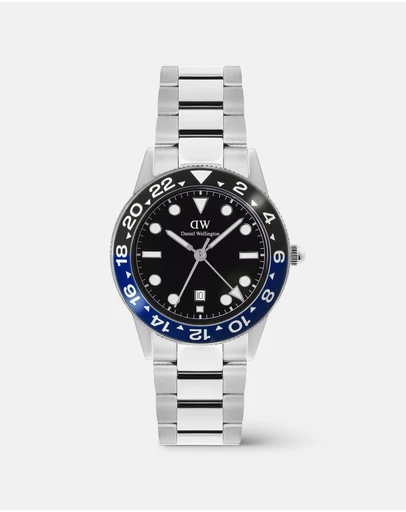 Daniel Wellington - Iconic GMT Link 40mm Ceramic Bezel