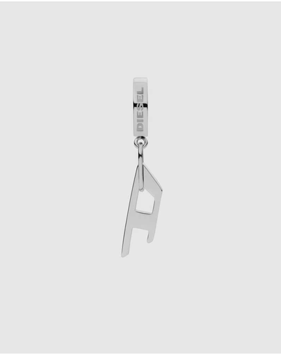 Diesel - Steel Silver-Tone Earring