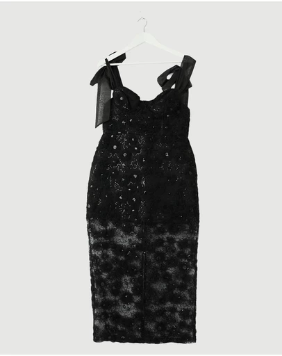 Revibe - Repaired CHANCERY Dariel Midi Dress - AU 12