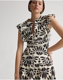Oxford - Willa Geo Print Dress