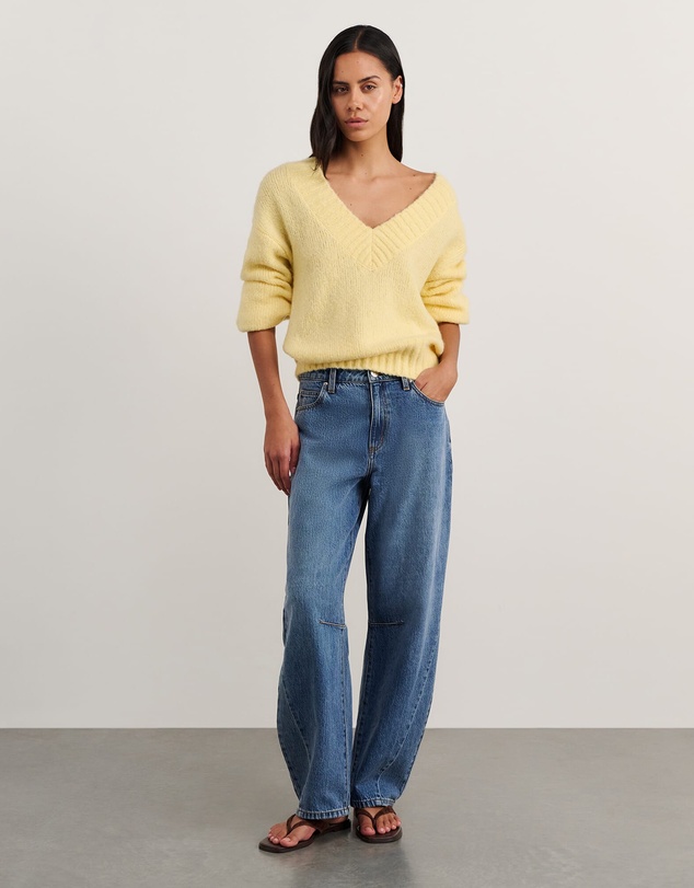 Jag - Lily V Neck Knit