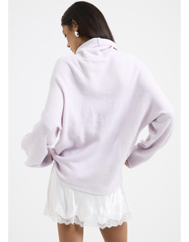 Alice In The Eve - Anna Cowl Batwing Knit Jumper