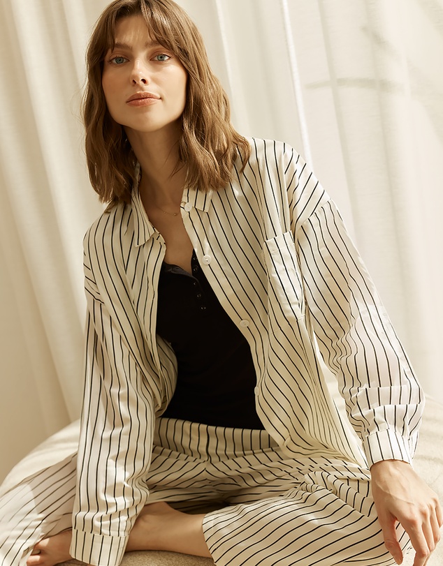 Gingerlilly - Willow Cotton Striped Pant
