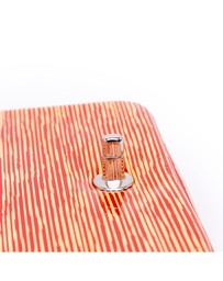 Pre-Loved by Azura Reborn - Pre-Loved Mini Square Classic Patent Striped Single Flap