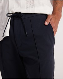 Calibre - Pintucked Drawstring Pants Navy