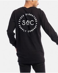 Stock & Co. - Stamped Signet Long Sleeve Tee