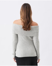 Ripe Maternity - Maisy Off Shoulder Knit