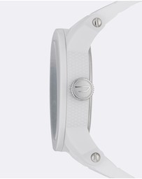 Diesel - Double Down S44 White Analogue Watch