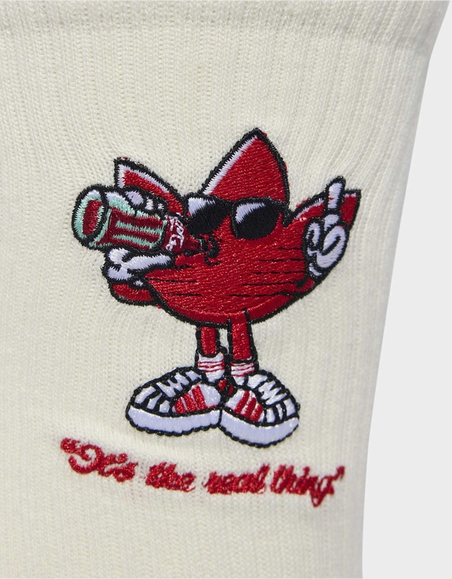 adidas Originals - ADIDAS X COCA-COLA GRAPHIC CREW SOCK 2 PAIR PER PACK Unisex