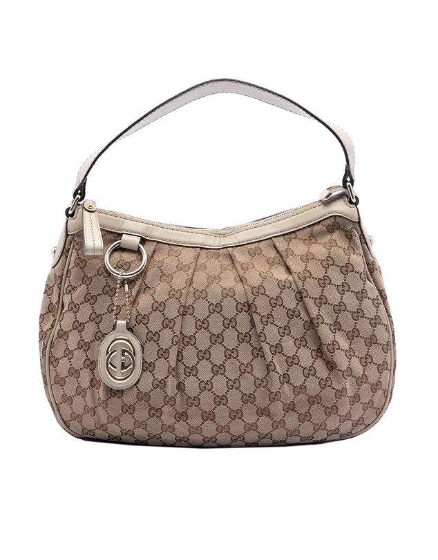 Pre-Loved by Azura Reborn - Pre-Loved GG Canvas Sukey Shoulder Bag