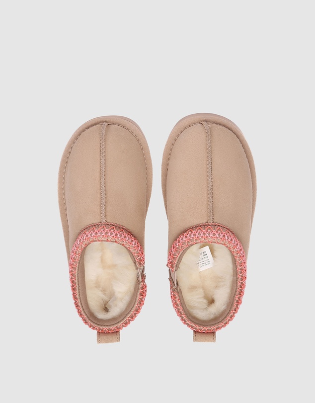 EVERAU - Australian Shepherd Ugg Tay Kids Cow Suede Upper House Shoes