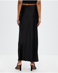 Third Form - Crush Bias Split Maxi Skirt