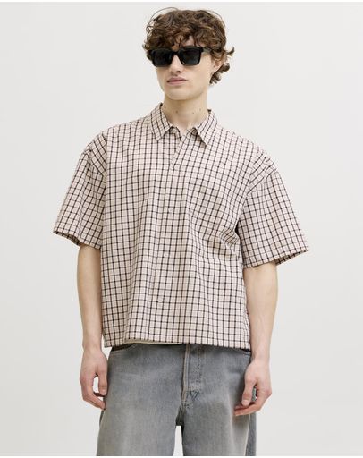 Antique White Checks