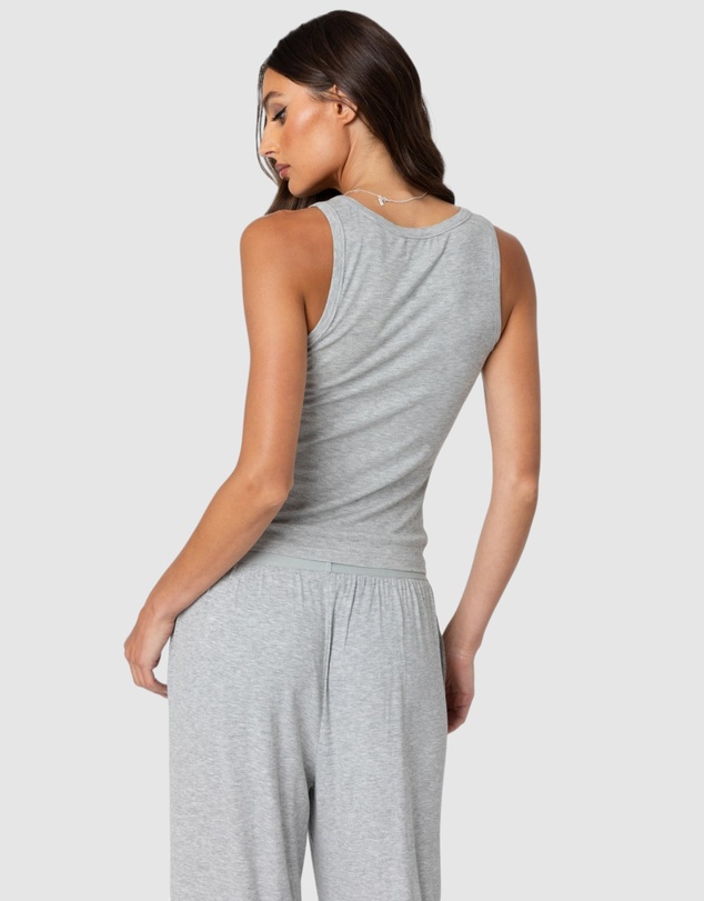 EDIKTED - Kylian Ribbed Tank Top