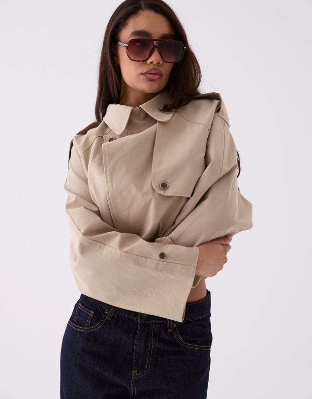 Style Addict - Darcy Cropped Trench