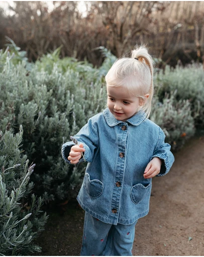 Purebaby - Mini Trench Jacket-Kids-Babies