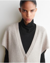 COS - Rounded Wool Longline Cardigan