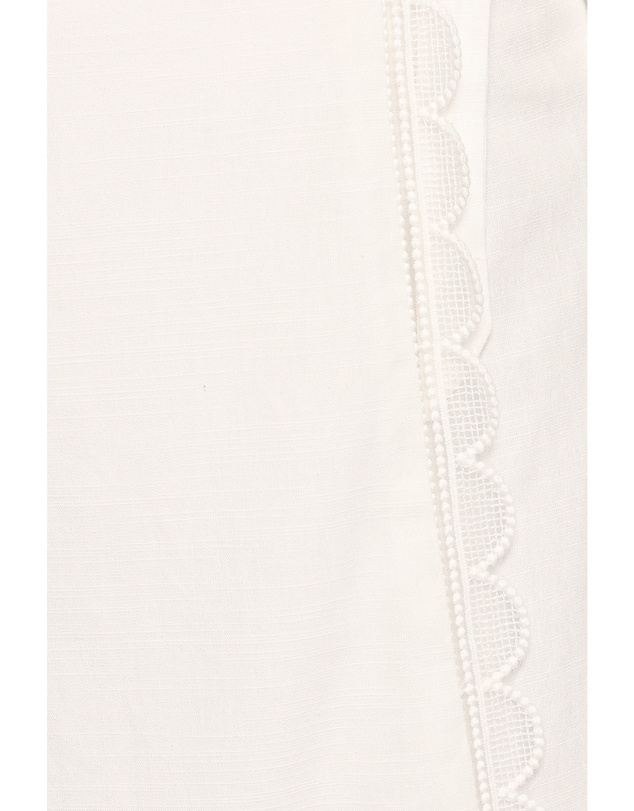 Petal & Pup - Beckett Wrap Mini Skirt - White