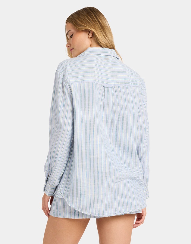Billabong - Womens Wanderer Printed Long Sleeve Shirt