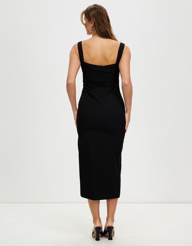 Third Form - Paradigm Tucked Midi Dress