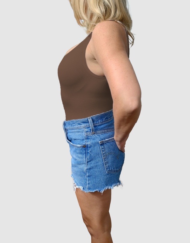 Core Trainer - Emma Shapewear Ribbed Tank Top