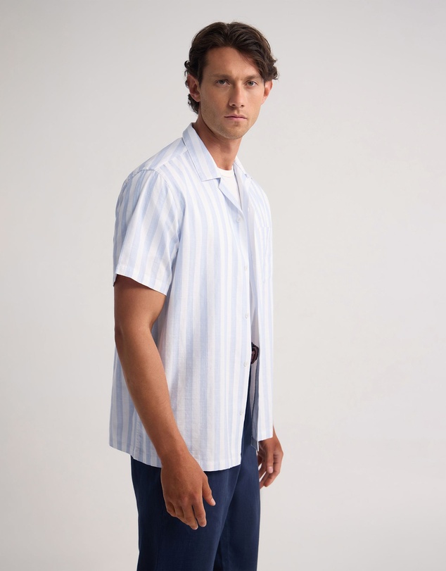 Oxford - Griffin Cotton Short Sleeve Luxury Shirt