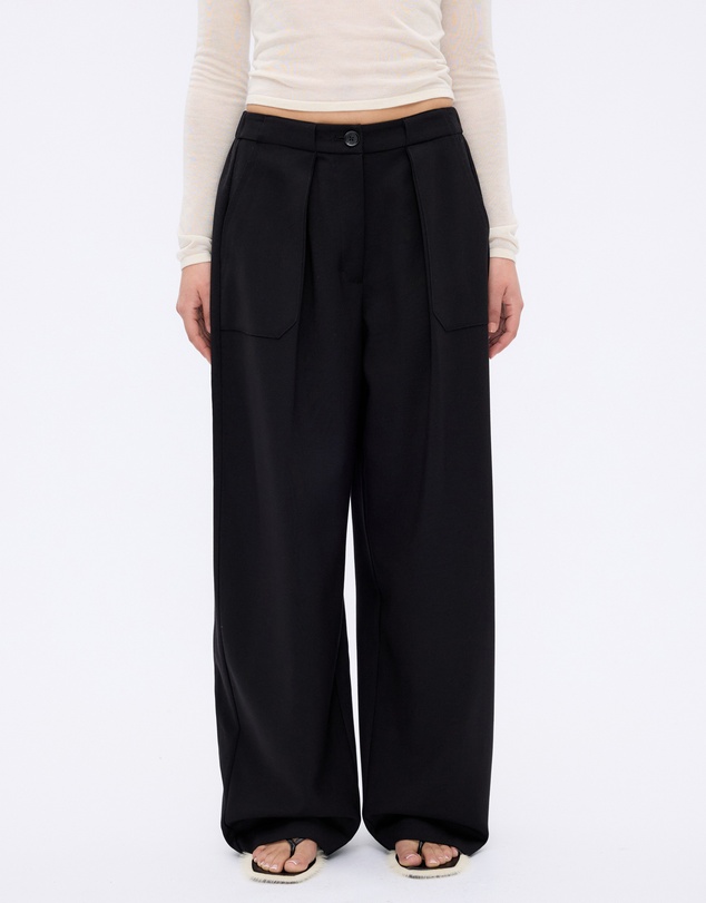 Minima Esenciales - Lowen Barrel Leg Suit Pants