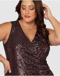 Pink Dusk by Curve Project - Its My Birthday Dress